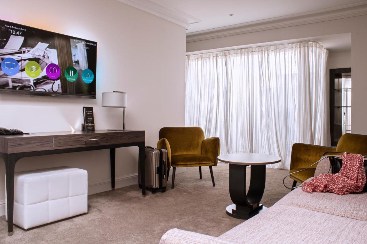 Hotel Le Canberra Cannes Bagian luar foto