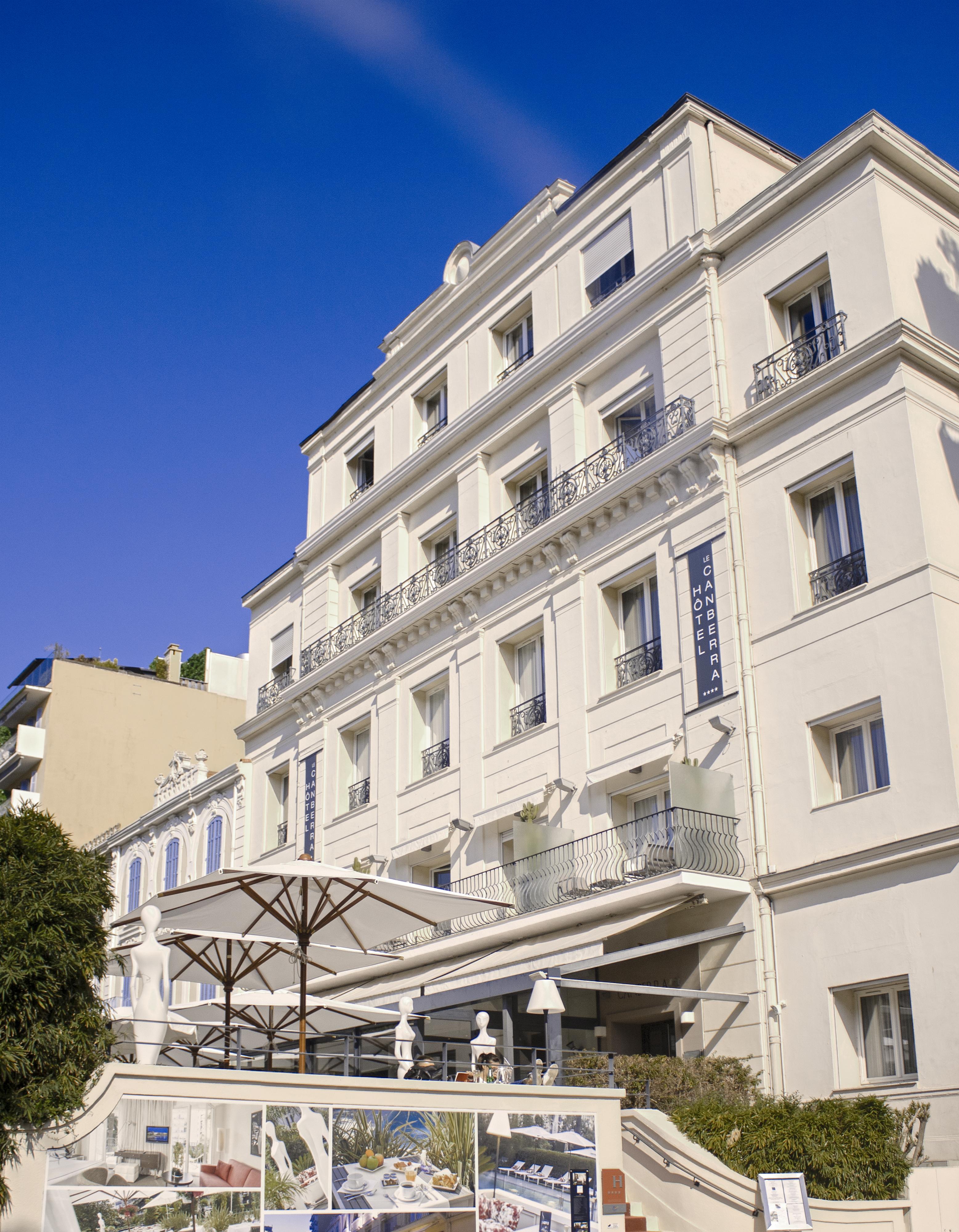 Hotel Le Canberra Cannes Bagian luar foto