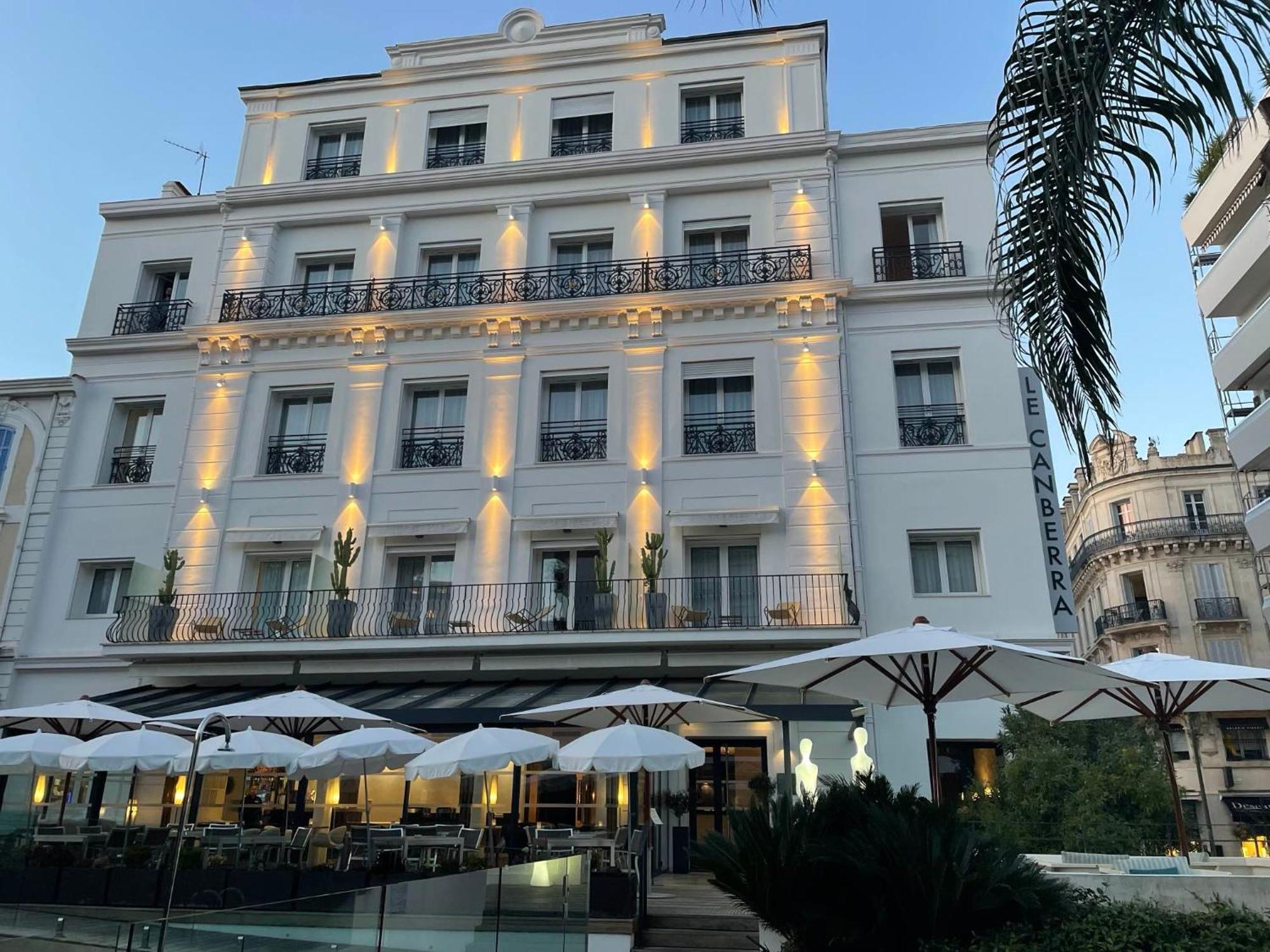 Hotel Le Canberra Cannes Bagian luar foto